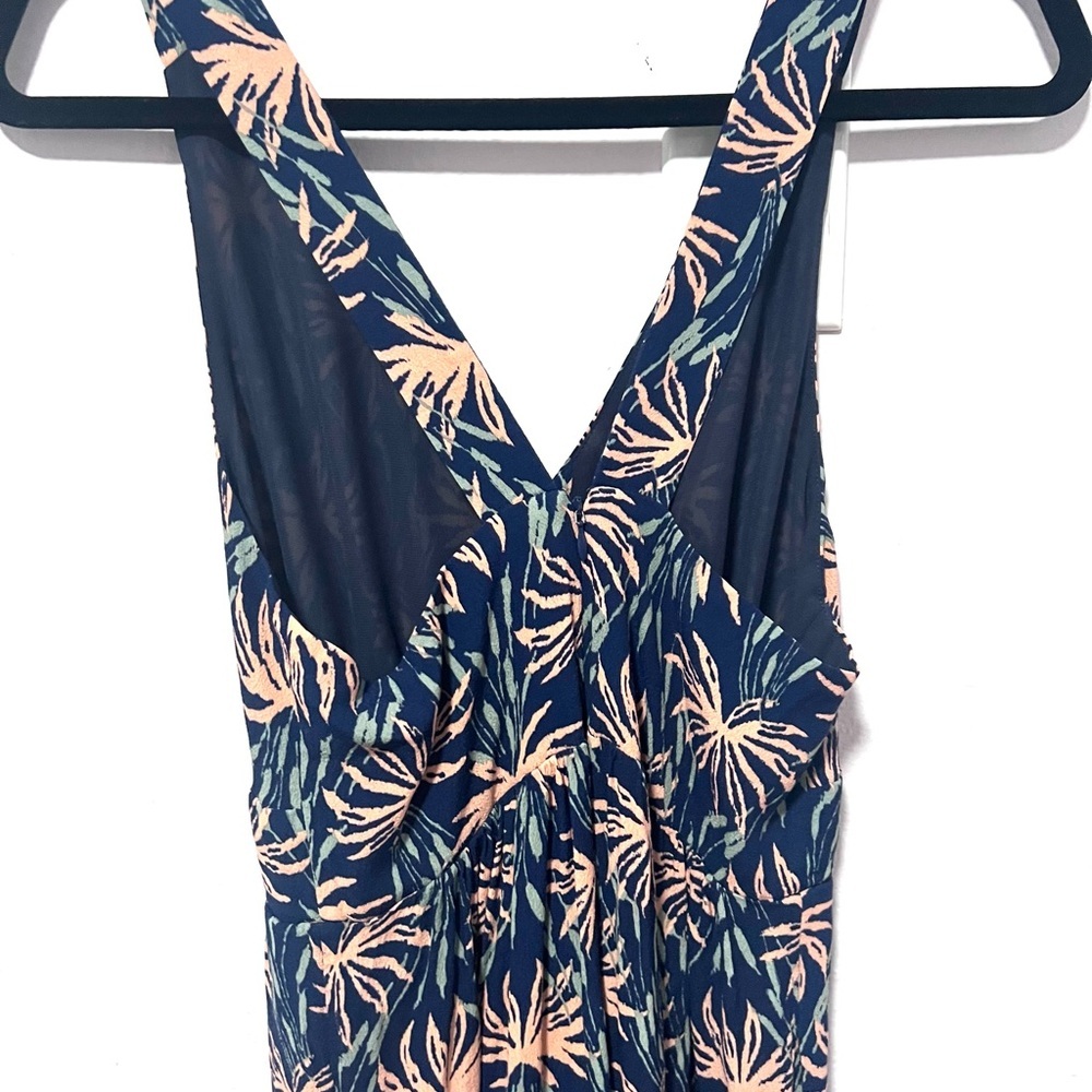 Madewell Palm print jumpsuit summer resort wear 2‎ - Picture 13 of 15